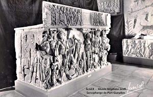 ALGER - MUSEE STEPHANE GSELL - SARCOPHAGE DE PORT-GUEYDON